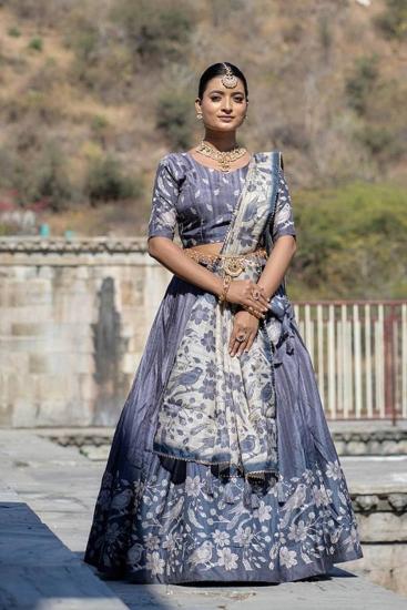 Artriddhs Dola silk vol 77 Customized lehenga choli in Bangalore